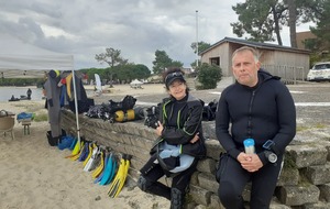 Chantal et JC toujours prêts pour vous accueillir et vous faire découvrir le monde sous-marin.