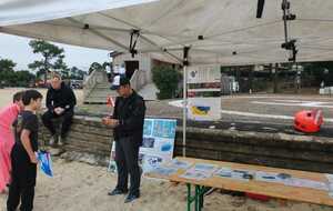 Remise des diplômes et sensibilisation sur les océans auprès du jeune public.  Créée en août 2024, la section VIGI OCEAN  mène déjà sa première action.