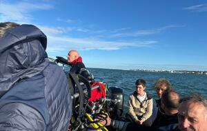 Le dimanche 29 septembre 3 plongeurs de VIGI OCEAN ont réalisé une plongée mesure GPS des herbiers dans le canal de Courbey à Arcachon. Merci Christophe d'OCEAN OBS que nous offre ces plongées de sciences participatives.